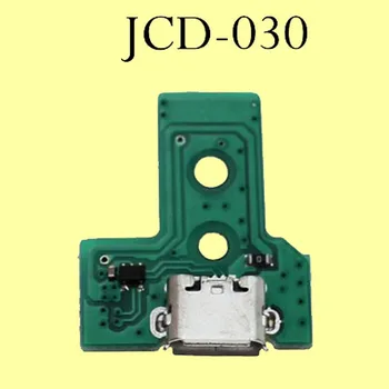 10sets/Daug USB Įkrovimo lizdas kištukinis Lizdas Įkroviklis Valdybos PCB+laidas 12/14pin Už PS4 Valdytojas JDS-040 JDS-030 JDS-011 JDS-001 JDS-055