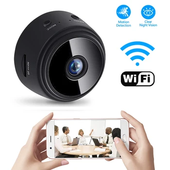 HD 1080P WiFI Mini Kamera Street Smart Home Security Dvr Naktinio Matymo Motion Detect P2P Vaizdo Kamera, Nuotolinio Valdymo vaizdo Kamera