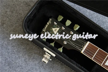 Suneye Standartinė Elektrinė Gitara Kietas Raudonmedžio Gitaros Rinkinys Guitarra Electrica Kairę Ranką 