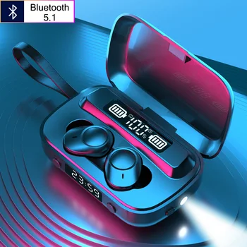 Tws Bluetooth 5.1 Belaidės ausinės, Ausinių Sport 