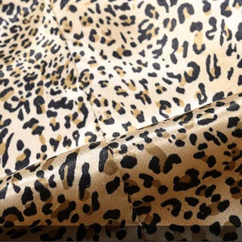 Žiemos Dirbtiniais Kailiais Moterų Leopardas spausdinti kailis Plius Dydis Usūrinių Šunų Kailio Šiltas Moterų prabangūs paltai Moterims prarasti ilgomis rankovėmis Elegantiškas paltas
