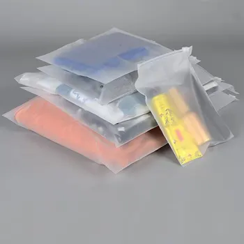 50pcs MEZON Trosted Saugojimo krepšys Daugkartinio naudojimo Zip-Lock Plastiko Maišą Drabužių, Papuošalų pakavimo Maišelis