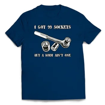 99 Lizdai Naujas Mens aš Turiu, Bet 10Mm Yra NE Vienas Juokingas Mechanikas T-Shirt 2019 Mados Vyrų Klasikinis Viršūnes Tee Juokinga Atsitiktinis Marškinėliai