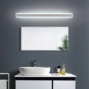 NEO Spindesį sienų apšvietimo 40/60/80/100/120CM paprasta, modernios led sienos lempos Ryškumas vandeniui vonios kambarys šviesos diodų (LED veidrodis šviesos sconce