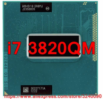 Originalus lntel Core i7 3820qm SR0MJ CPU (8M Cache/2.7 GHz-3.7 GHz/Quad-Core) i7-3820qm Nešiojamas procesorius nemokamas pristatymas