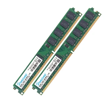 SNOAMOO RAM DDR2 PC 2GBX2pcs 667MHz 800MHz PC2-6400S Darbalaukio Avinai 240-Pin 1.8 V DIMM Už Suderinamo Kompiuterio Atmintyje Garantija